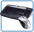 Keyboard / mouse combo